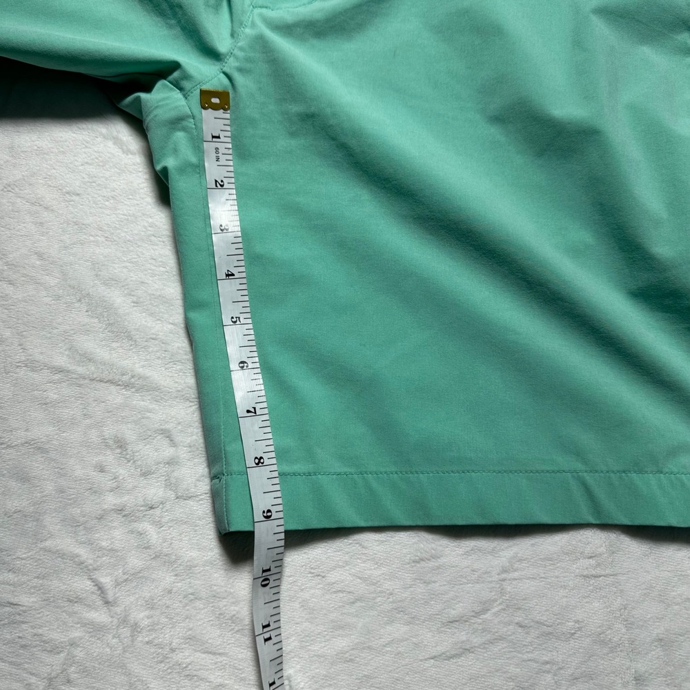 Vineyard Vines Performance Golf Breaker Shorts Size 34 Green Moisture Wicking - Picture 3 of 6